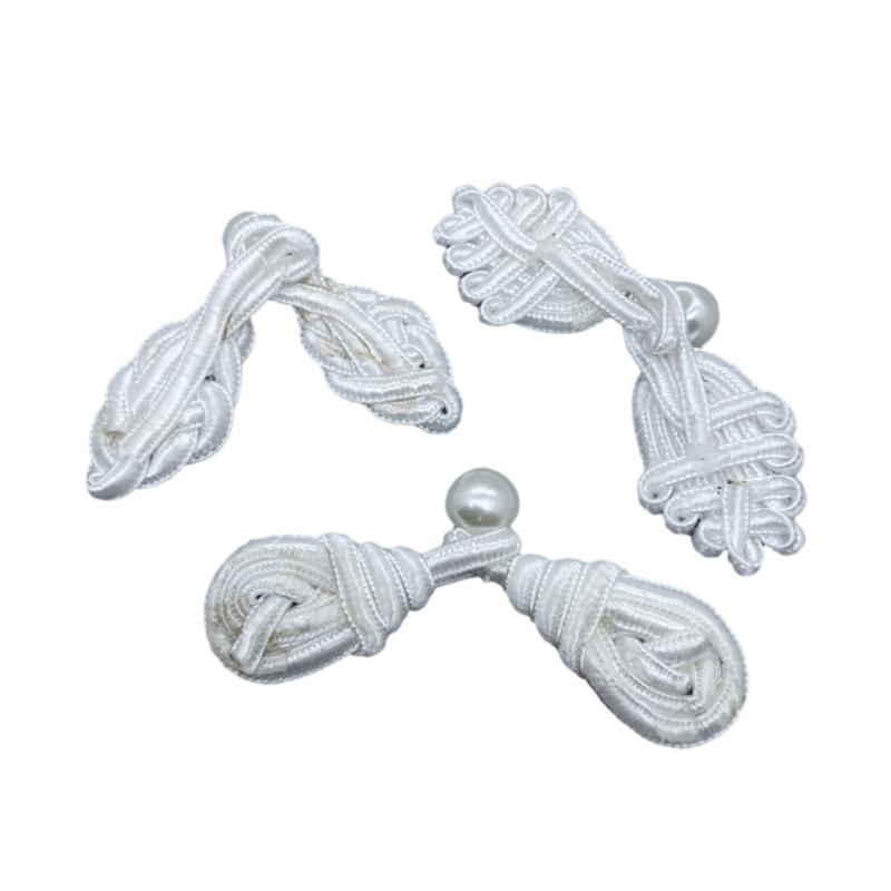 Stylish Frog Buttons Chinese Traditional Cheongsam Sew On for DIY Handcraft