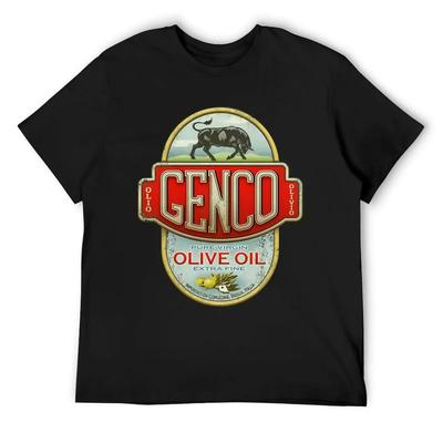 O Padrinho Genco Azeite Co Camiseta roupa masculina camisa personalizada camisetas oversized camisetas homem para homens