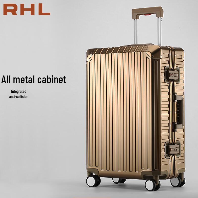 

USHOW TRAVEL Aluminum-Magnesium Alloy Luggage 24 inches