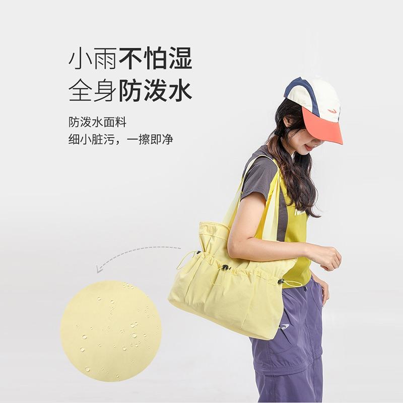 Autumn new light waterproof nylon cloth large capacity handbag simple commuter women tote bag