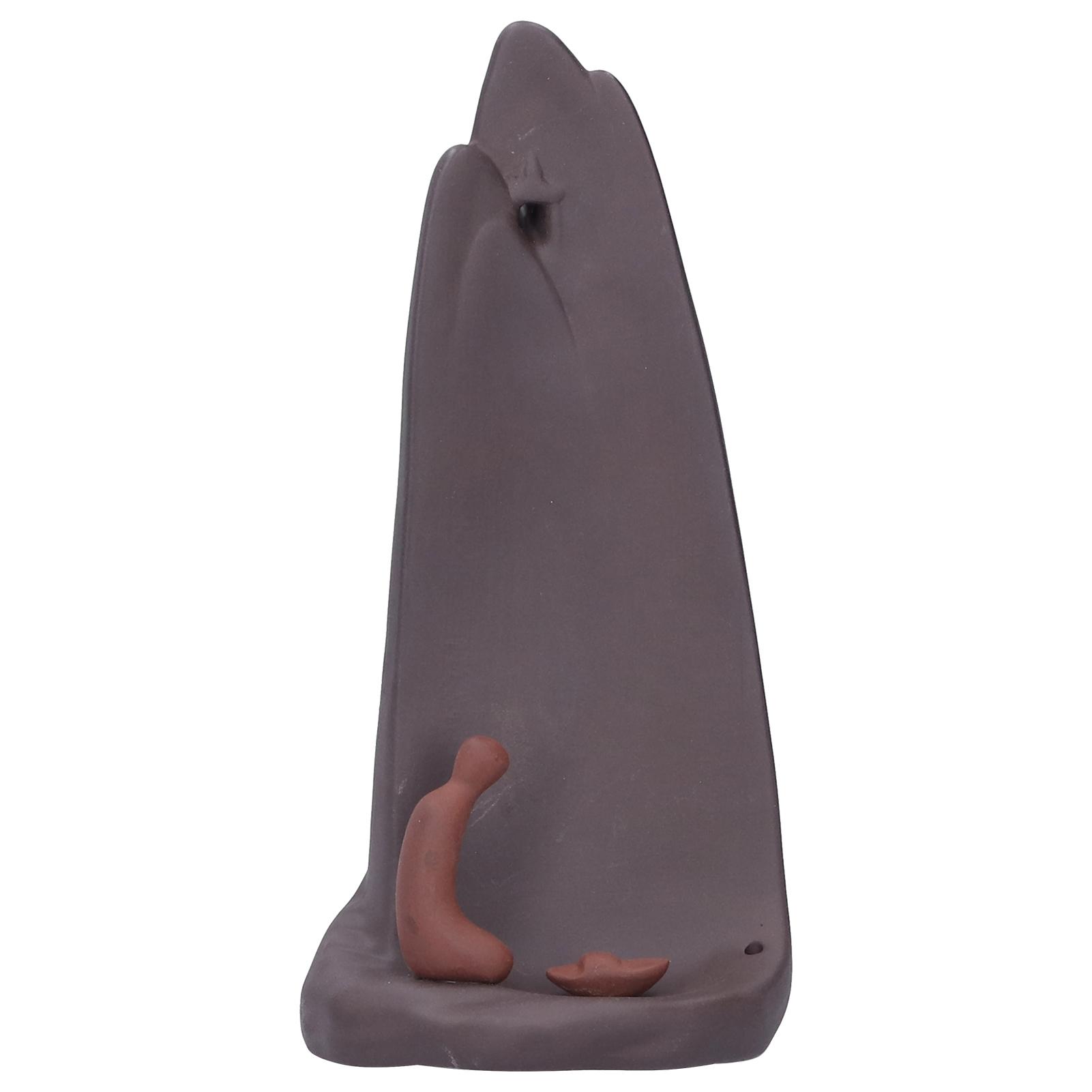 

Керамическая курильница с обратным потоком, палочка из сандалового дерева, держатель для ароматерапии, украшение для ландшафта