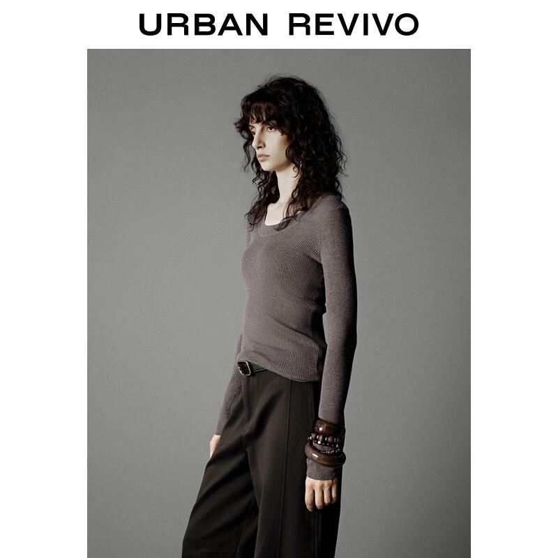 UR Women's 2025 Autumn Slim-Fit Knit Top UWM950099