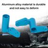 Aluminum Alloy Steering Servo Saver RC Car Upgrade Parts Fit for HPI RS4 Sport 3 RC CarBlue