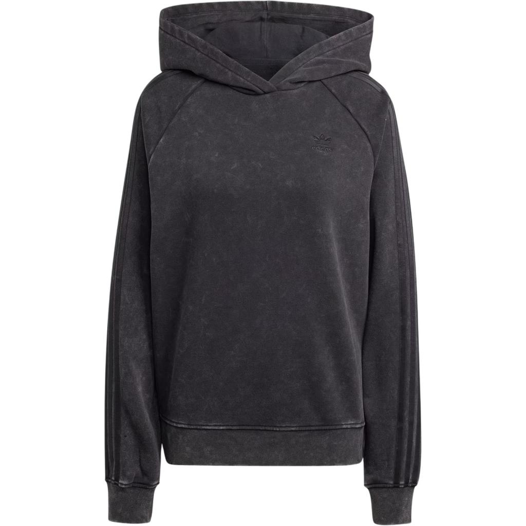 adidas Washed Out Boyfriend Fit Hoodie Black IW3415