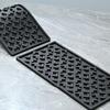Silicone Coffee Maker Mat Countertop Bar Spill Mats Bar Service Mat Dish Glass Drying Mat For Barista Cocktail Bartender Black