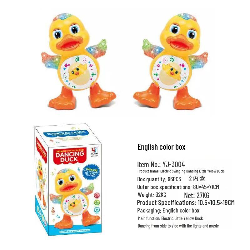Electric Dancing & Singing Yellow Duck Toy for Children