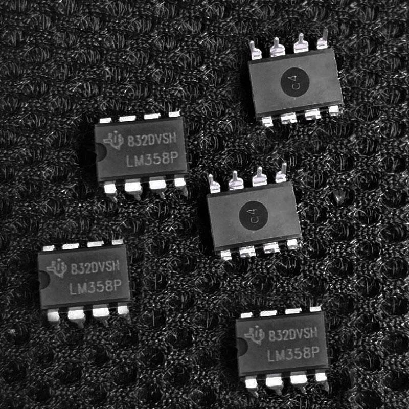Top Quality 20 LM358P LM358 LM358N Silicon DIP-8 Operational Amplifier