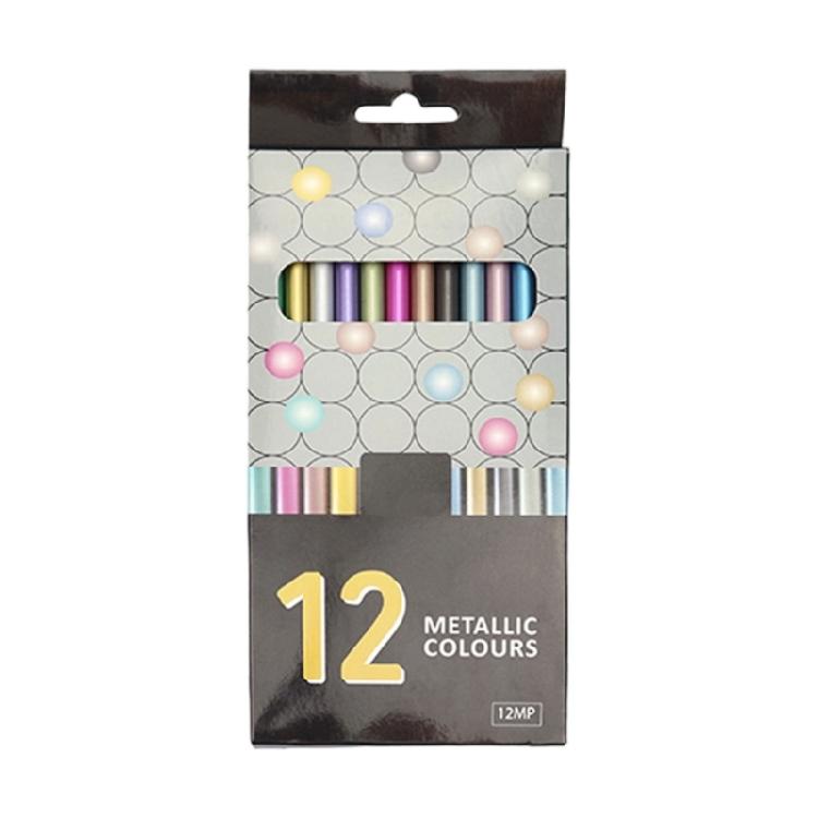 

12/18/24 Цветных Карандаша для Рисования Металлический Набор Цветных Карандашей Карандаш для Эскизов Цветные Карандаши Легко Рисовать