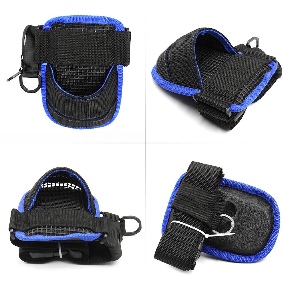 Angelruten-Stützgürtel, verstellbarer Angelruten-Oxford-Taillengürtel, Angelgerät-Halter, gepolstert