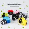 Creative DSLR Camera Keychain with LED Light & Sound - Phone Case Ornament Pendant