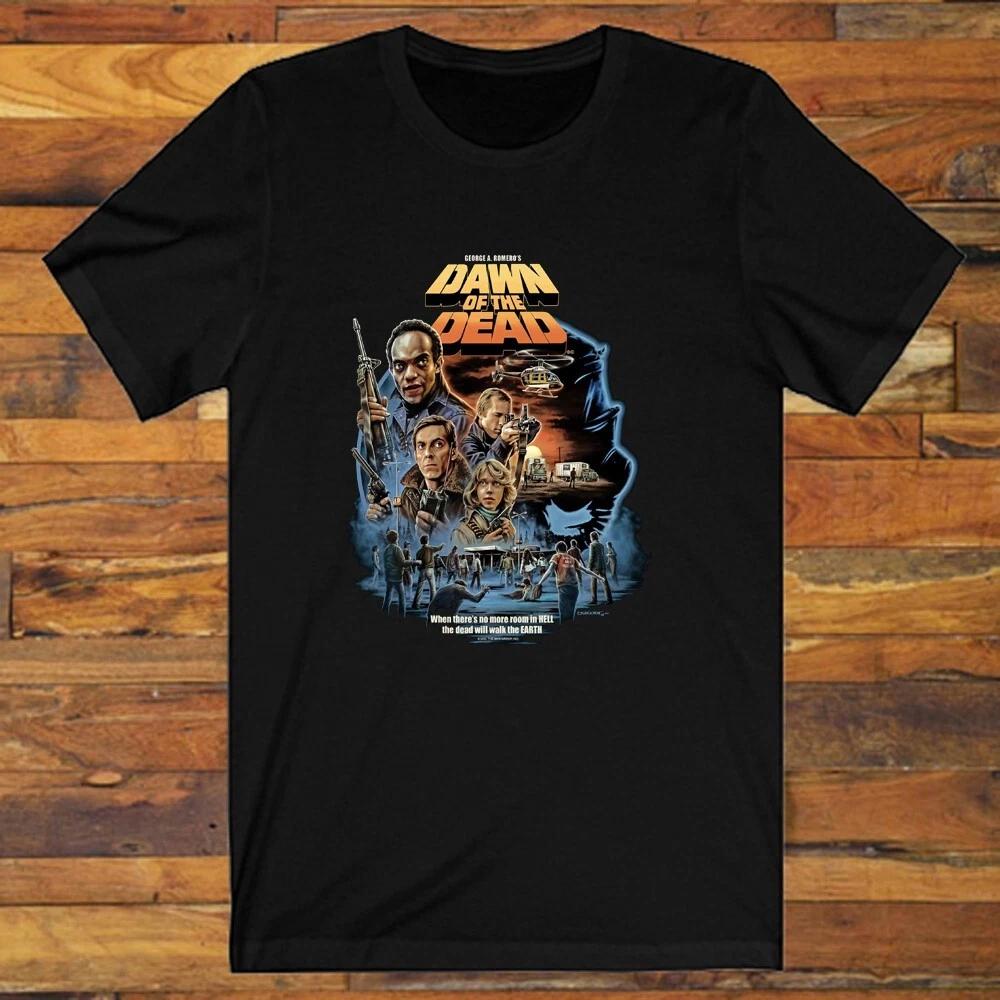 Dawn of The Dead Horror Movie Men s Black S-5XL XXXL