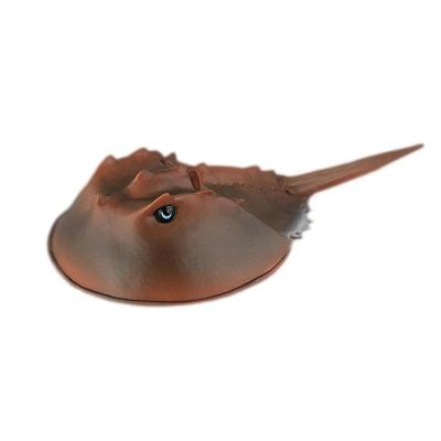 [Nekogamiyama] Schwertkrabbe, Scherenkrabbe, Helmkrabbe, Aal, lebendes Fossil Figur, Modell, Miniatur-Ornament, Innendekoration, Sammlermodell