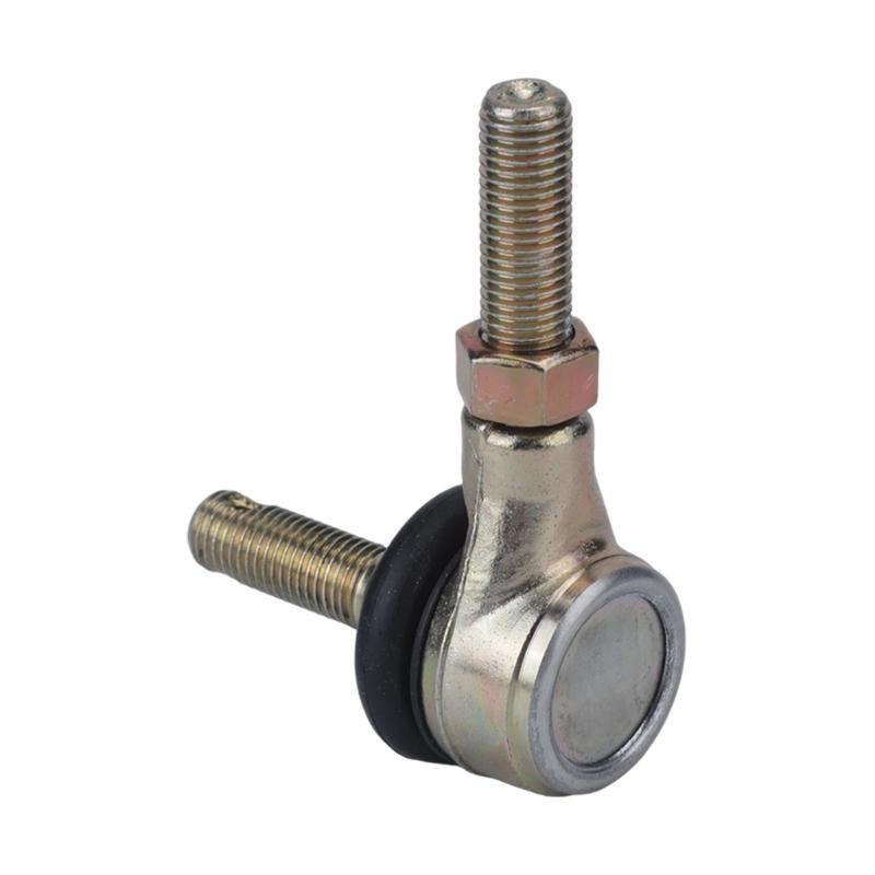 Go Kart Steering Ball Joint Replacement Pair, 10mm Main Pin Hole and 28mm Threaded End Length for 110-250cc Front End Linkage Repair Work