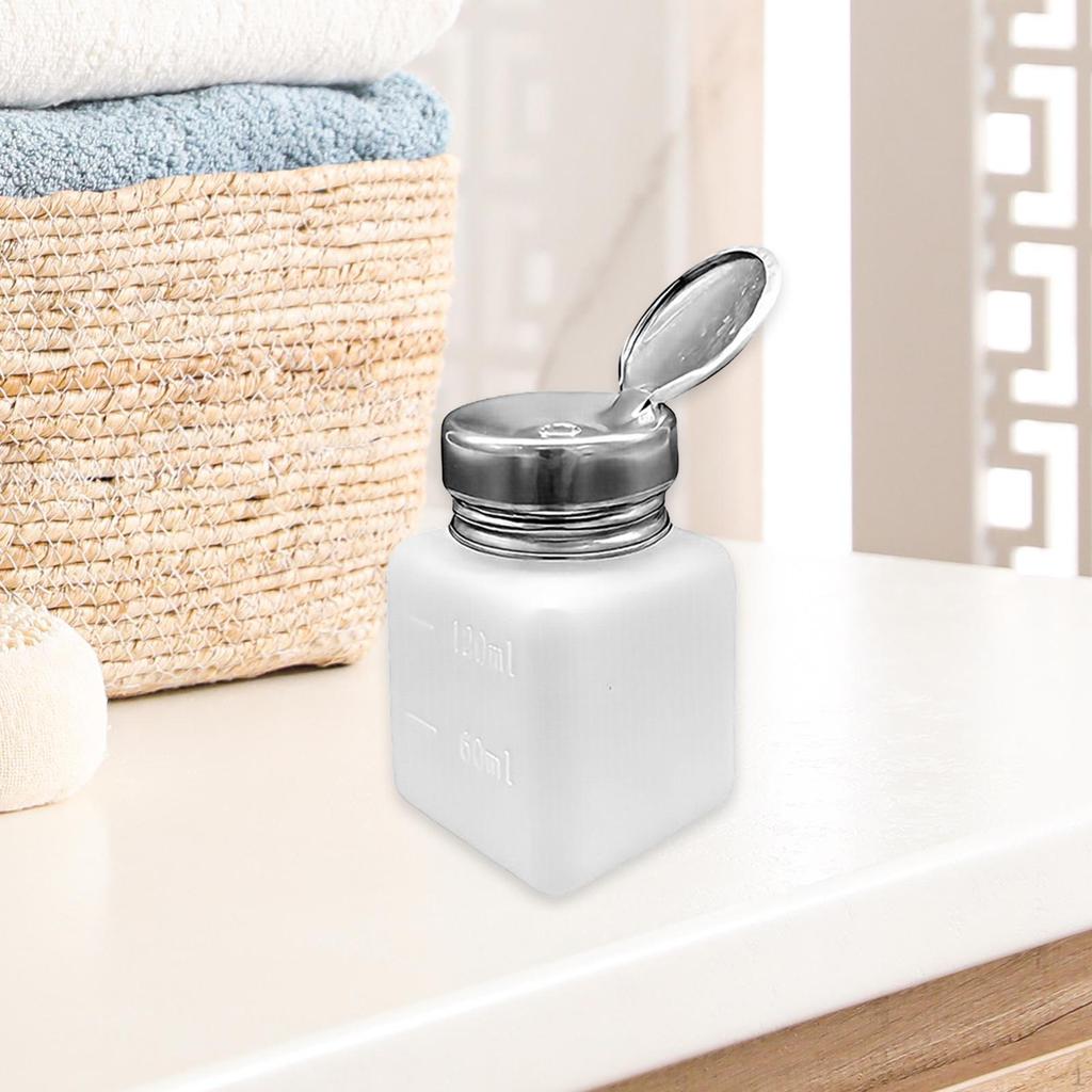 Liquid Pump Dispenser for Makeup Remover, Portable Container Personal Salon