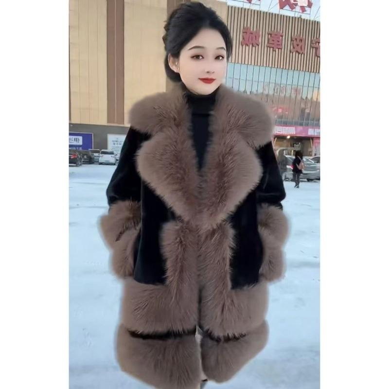 

Роскошное свободное зимнее пальто, модное теплое дизайнерское женское пальто для осени и зимы XXXL