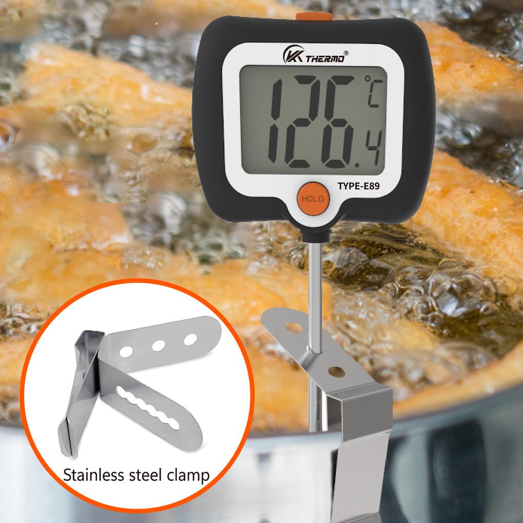Kitchen Digital Food Thermometer Meat Cake Milk BBQ Cooking Household Thermometer Probe Gauge Electronic Oven Tool