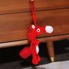 Neuestes gefälschtes Pony-Anhänger-Rucksack-Schlüsselanhänger Kawaii Plüschtier-Puppe Zeichentrick Anime Süßes Kinder-Geburtstagsgeschenk Puppe