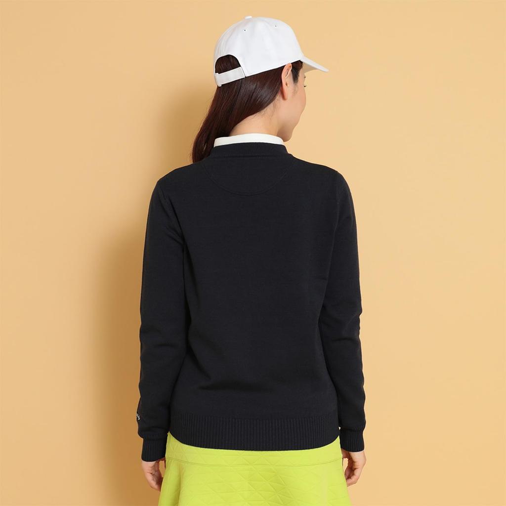 Callaway Crew Neck Knit Golf C24218205 Women's (Bear Jacquard) / / 1120_Navy