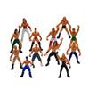 1 Set Wrestling Playset Realistic DIY Mini Wrestling Action Figure Play Set for Kids