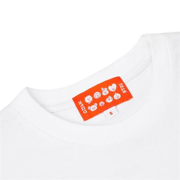 Line Friends BT21 Chimmy Utopian White Short Sleeve T -shirt