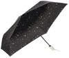 Aquashack Star Pattern Automatic Opening and Closing 54cm 3 Japan Women's Umbrella, Ribs, Colors, Black, 10002086, (-)