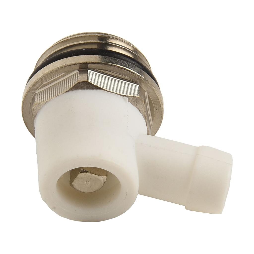Drain Outlet 1 2 Inch Radiator Vent Valve Self-sealing Thread Easy Operation Efficient Drainage Reliable Performance
