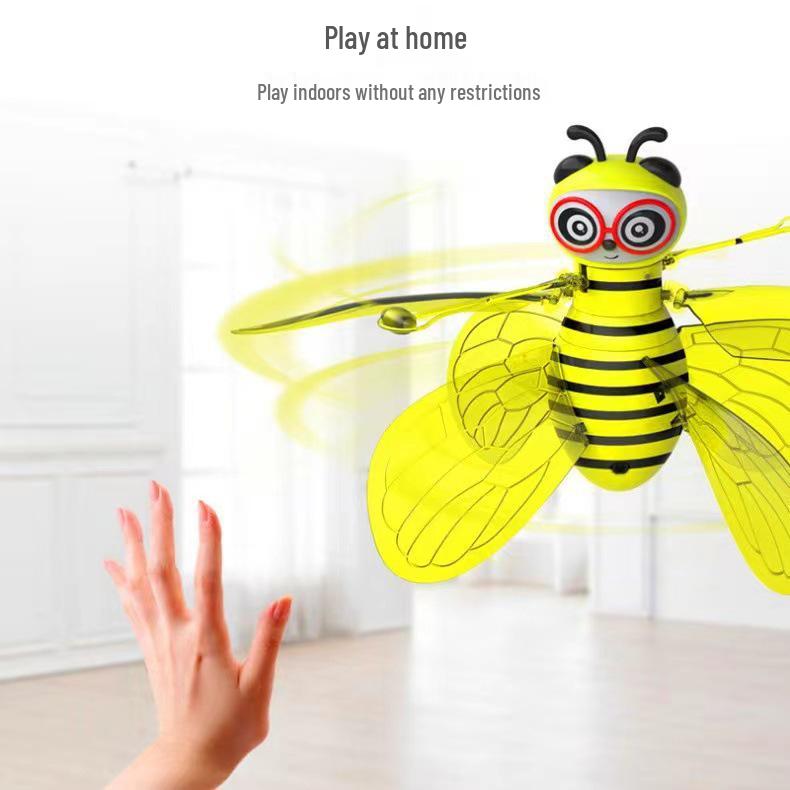 TikTok Little Bee Induction Flying Doll - Rechargeable Intelligent Hovering Toy