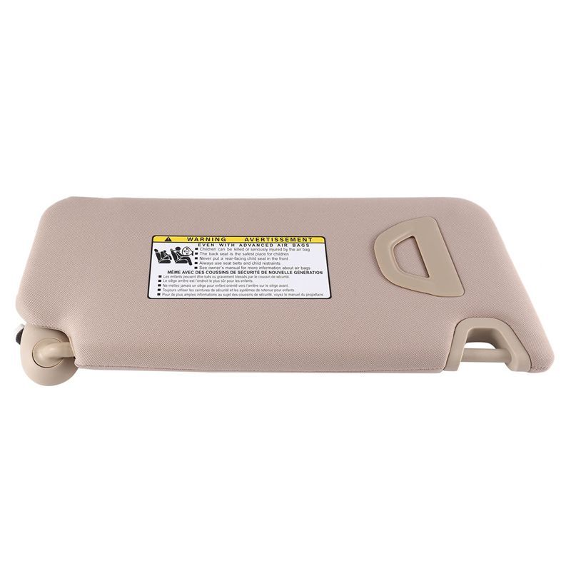 83280-TA5-A51ZA Beige Left Side Replacement Sun Visor With Light Makeup Mirror For Honda Accord 2008-2013