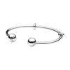 Brățară argint 925 stil feminin, inel simplu tip deschis, design de nișă luminoasă de lux DIY 596477