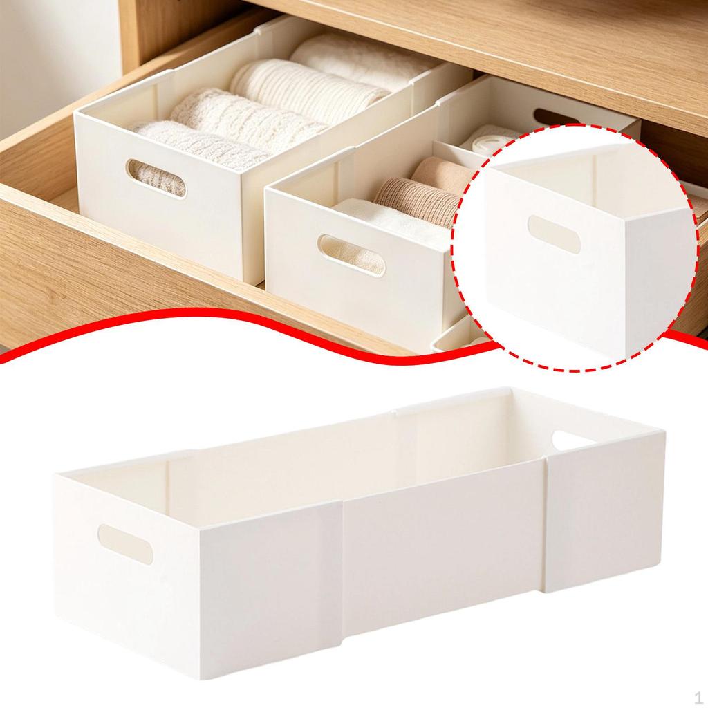 Drawer Organizer Versatile Home Organization Accessory Storage Bin for Cabinet Office
