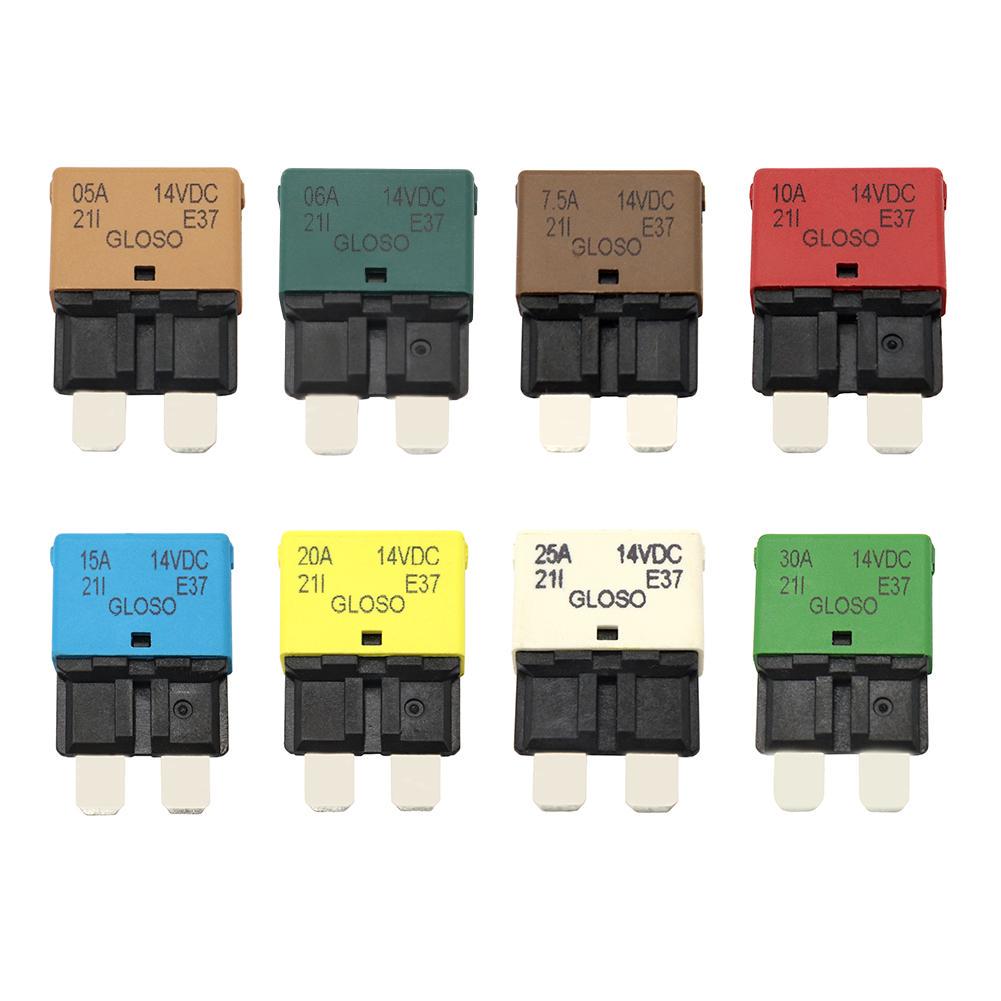 Buy DC 28V Auto Reset ATC Circuit Breaker Blade Fuse for Automotive Car