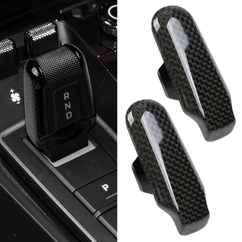 Carbon Fiber Gear Shift Knob Cover Specification Unique S Abrasion Carbon Fiber Decor Style High Quality Carbon Fiber Black