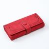 Women's Frosted PU Long Wallet Clutch - Large Capacity, Multi-purpose Card Holder
