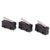 10Pcs Tact Switch KW11-3Z 5A 250V Microswitch 3PIN Limit Switch Buckle Roller Arc Lever Snap Action Push Micro Switches