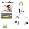 Surfboard Leash, 10ft Straight Surf Board Leg Rope, Elasticity High Strength 7mm Thick Legrope Strap For Longboard Shortboard Paddleboard Replacement