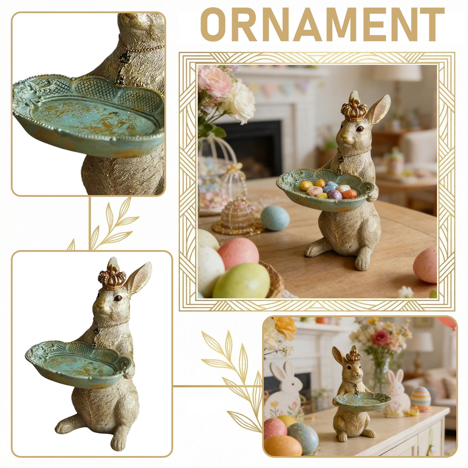 

Easter Shaped Jewelry Dish Decoration For Gifit One Size