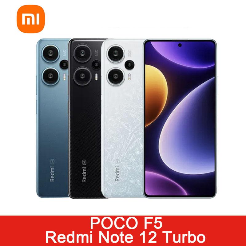 

POCO F5 / Global ROM Xiaomi Redmi Note 12 Turbo 5G смартфон Snapdragon 7+ Gen 2 6,67-дюймовый 120 Гц OLED 5000 мАч 67 Вт быстрая зарядка 64-мегапиксельная основная камера