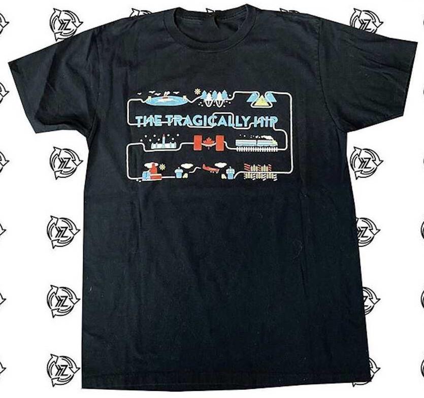 

Tour Tee Tragically Hip Tour T-shirt Cotton Unisex Tee All Size S-4Xl BT171 Unisex T-Shirt M