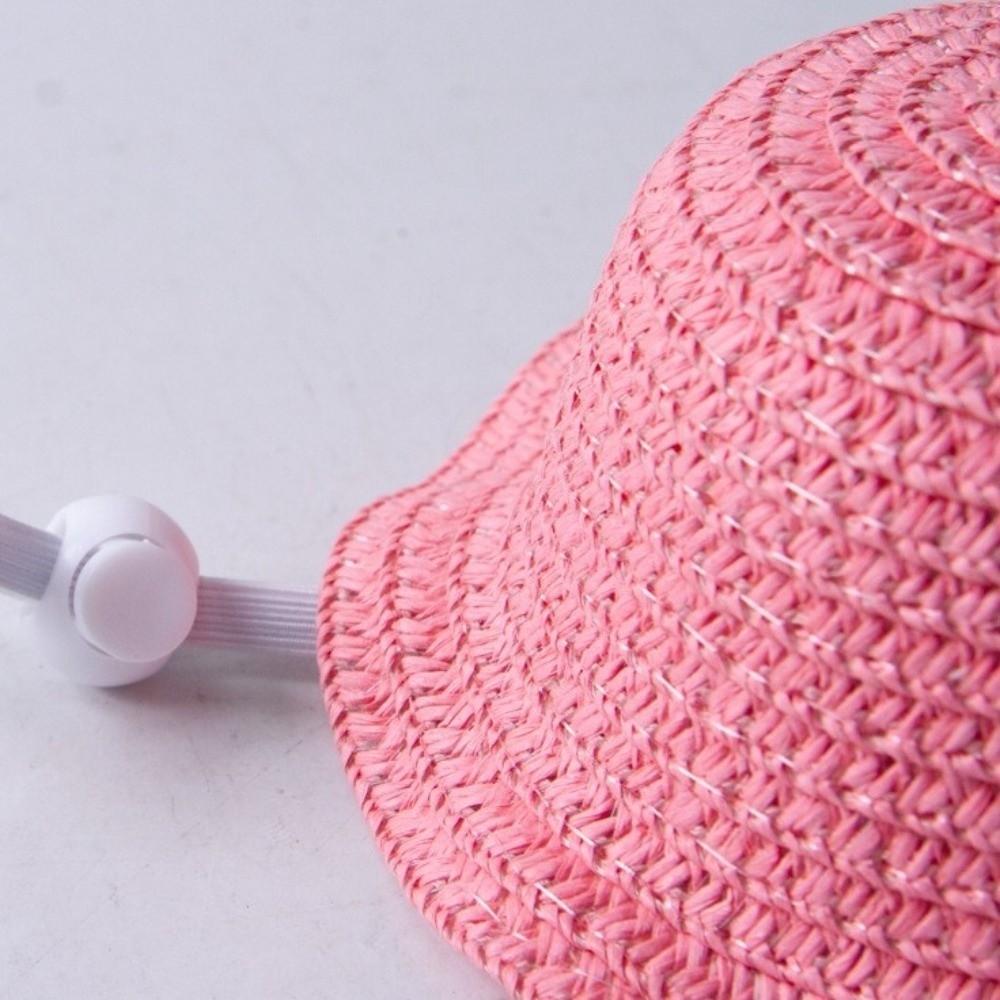 Breiter Rand Katzen-Sonnenhut Verstellbarer Haustier-Sonnenschutzhut Niedliche Hunde-Sonnenschutzkappe Zum Spazierengehen Wandern