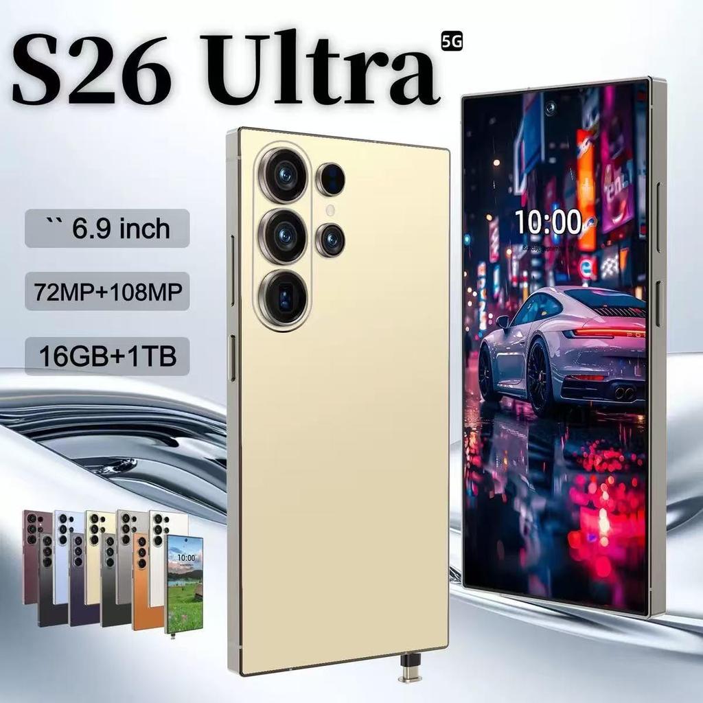 Cugo S26 Ultra Smartphone: 7.3" Display, Built-in Pen, Octa-core, 16GB RAM, 1TB Storage