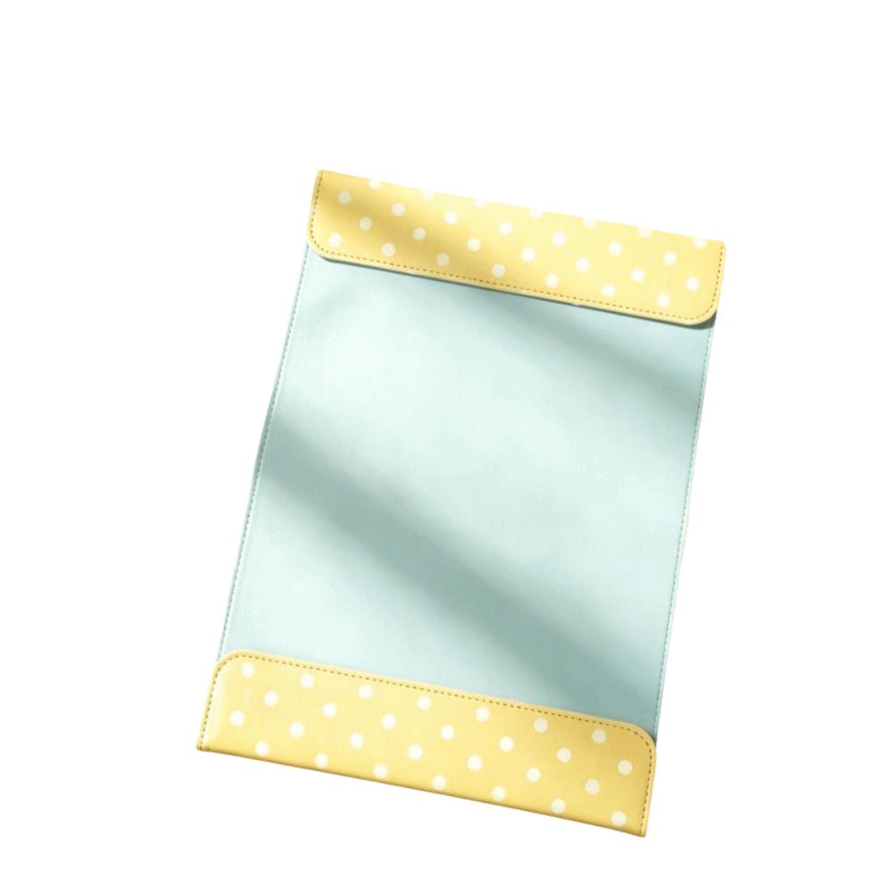 PU Leather Clipboard Folder A4 Magnetic Paper Organizer Stylish Magnetic Clipboard Folder  Office