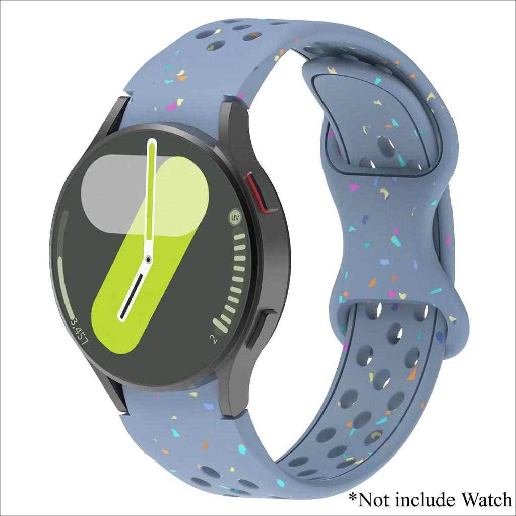 Silikonový řemínek pro Samsung Galaxy Watch 7 FE 6 4 Classic 5 pro 44mm 40mm 43mm 47mm 45mm Náramek pro Galaxy Watch 6 7 Řemínek