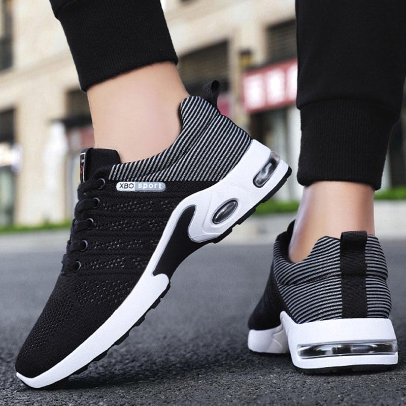 2022 Men'S Mesh Breathable Sweat-Absorbent Sneakers Lightweight Comfortable Casual Shoes Male Outdoor Low Top Running Shoes