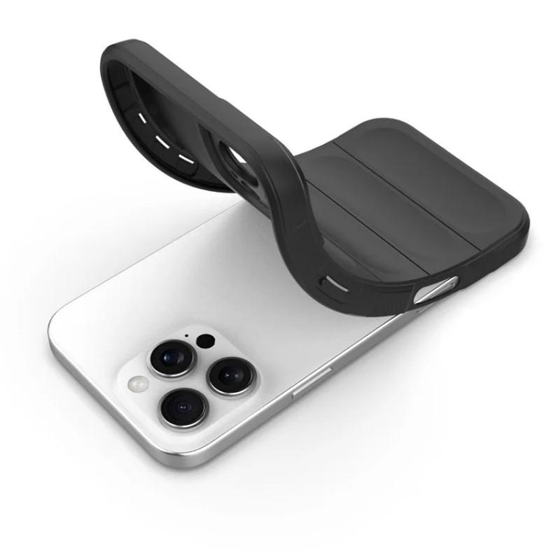 For iPhone 16 Pro Max TPU Case WANLONFENG HD Series Anti Slip Phone Cover with Tempered Glass