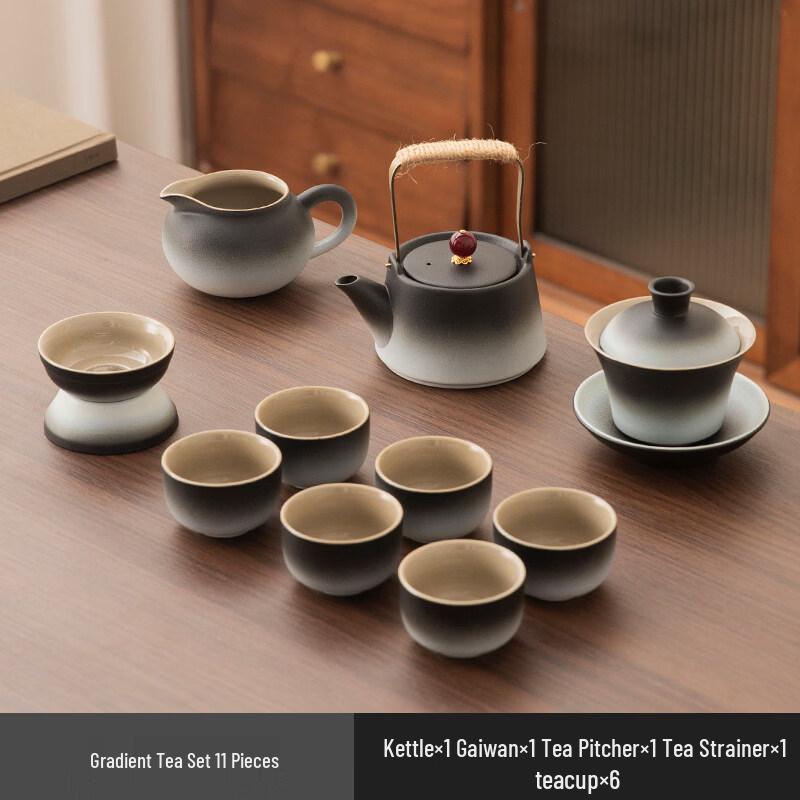Coarse Pottery Gongfu Tea Set