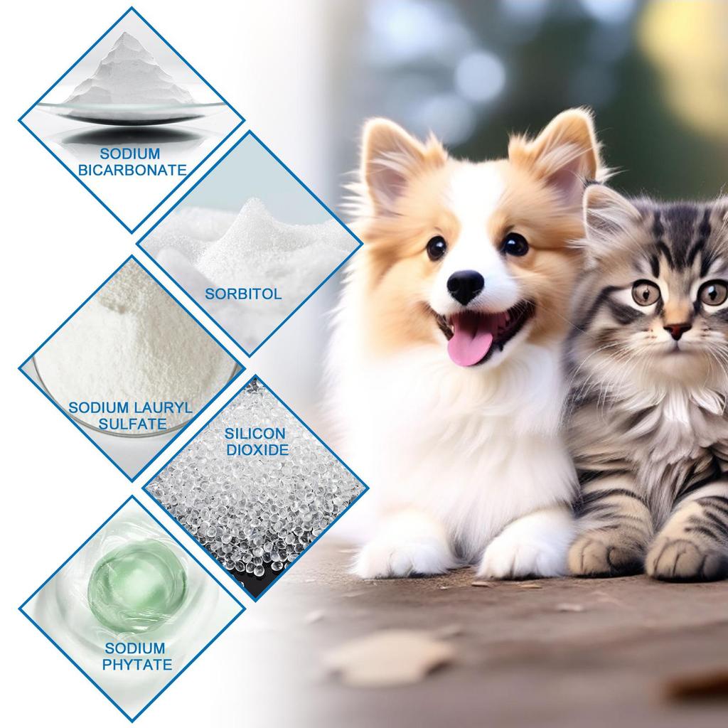 Yegbong disposable pet cleaning finger covers, cat and dog ear cleaning wipes, pet care and nursing appliances to reduce ear odor 50pcs