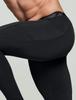 Tesla and Compression Sports Compression Running Thermal Cold Weather Thigh Long Men's Tights, Fleece-Lined, Stretchy, Warm, Cold-Wearing, Wear,