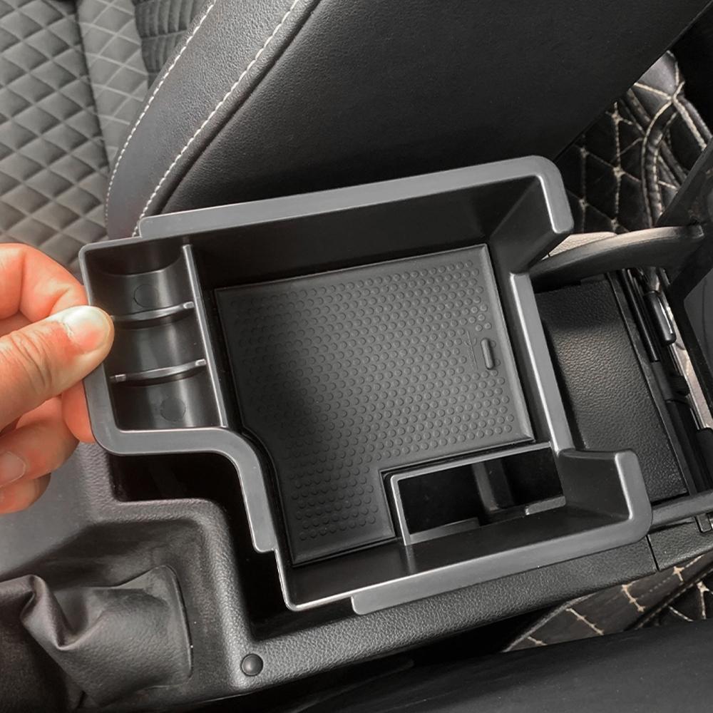Car Armrest Storage Box Central Console Organizer Tray for Skoda Octavia 3 MK3 A7 5E VRS RS Combi Scout 230 245 LHD Accessories