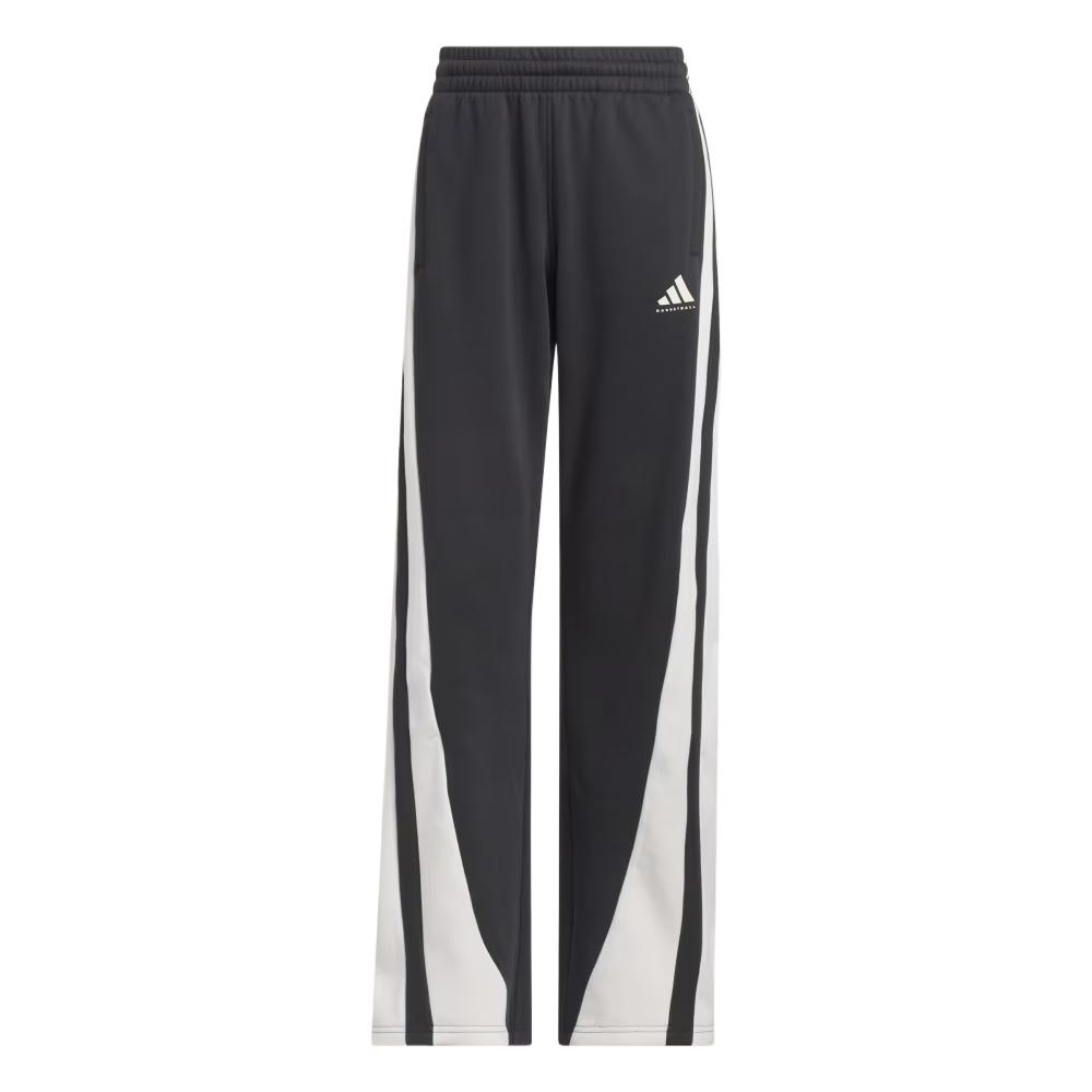 Adidas Basketball Fleece Sweatpants Comfortable Skin-Friendly Knitted Sports Pants Women bottoms JN3997 M