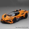 1:32 Apollo IE EVO Alloy Model Toy Diecast Car Doors Opened Sound Light Pull Back Miniature Rubber Tires Cars Kid Christmas Gift